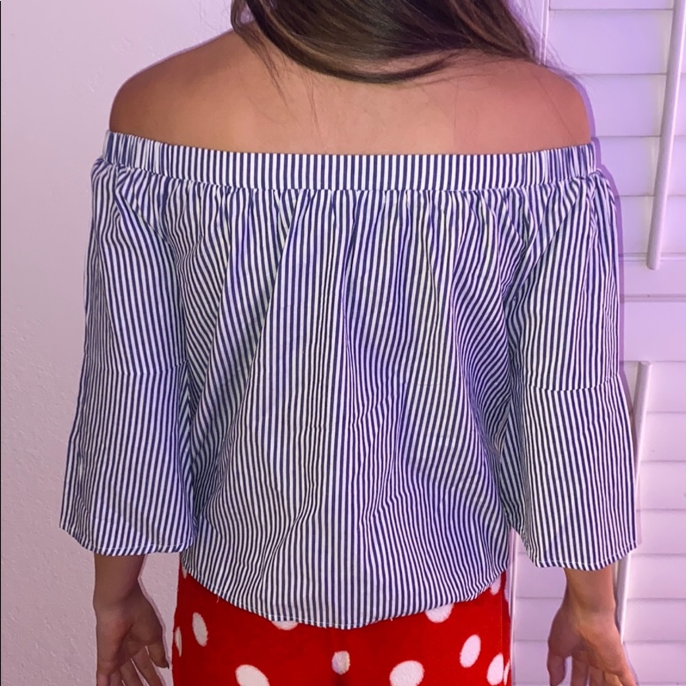 off the shoulder top - Picture 2 of 2